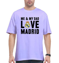 Load image into Gallery viewer, Love Real Madrid Oversized T-Shirt for Men-Lavender-Ektarfa.online
