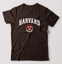 Load image into Gallery viewer, Harvard T-Shirt for Men-Coffee Brown-Ektarfa.online
