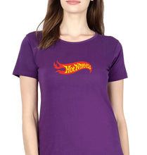 Load image into Gallery viewer, hot wheels T-Shirt for Women-Purple-Ektarfa.online
