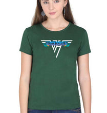 Load image into Gallery viewer, van halen T-Shirt for Women-Dark Green-Ektarfa.online
