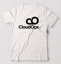 Load image into Gallery viewer, CloudOps T-Shirt for Men-White-Ektarfa.online
