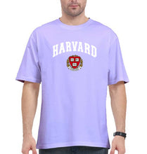 Load image into Gallery viewer, Harvard Oversized T-Shirt for Men-Lavender-Ektarfa.online
