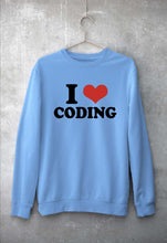 Load image into Gallery viewer, I LOVE CODING Sweatshirt for Men/Women
