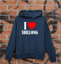 Load image into Gallery viewer, i love shillong Unisex Hoodie for Men/Women-Navy Blue-Ektarfa.online
