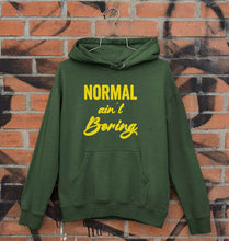 Load image into Gallery viewer, Normal Ain&#39;t Boring Unisex Hoodie for Men/Women-Dark Green-Ektarfa.online
