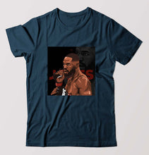 Load image into Gallery viewer, jon jones UFC T-Shirt for Men-Petrol Blue-Ektarfa.online
