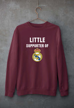 Load image into Gallery viewer, Little Supporter Real Madrid Unisex Sweatshirt for Men/Women-Maroon-Ektarfa.online
