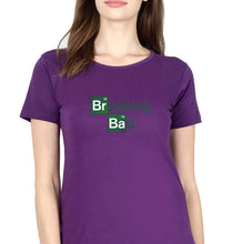 Load image into Gallery viewer, Breaking Bad T-Shirt for Women-Purple-Ektarfa.online
