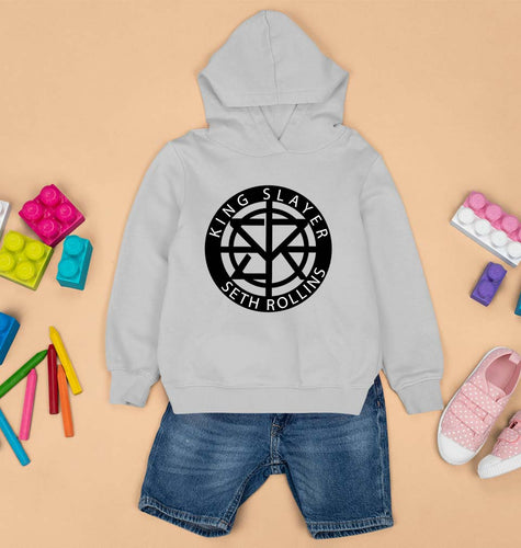Seth Rollins Kids Hoodie for Boy/Girl-Grey-Ektarfa.online