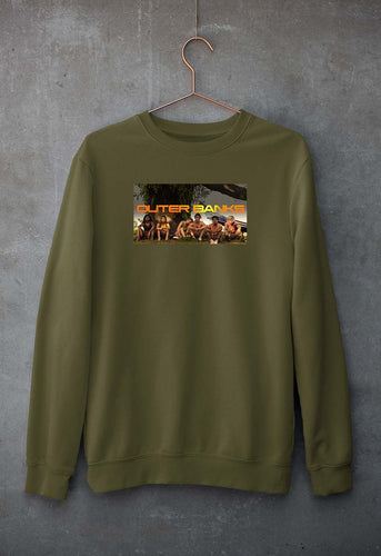 outer banks Sweatshirt for Men/Women-Olive Green-Ektarfa.online