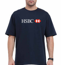 Load image into Gallery viewer, hsbc Oversized T-Shirt for Men-Navy Blue-Ektarfa.online
