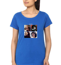Load image into Gallery viewer, the beatles let it be T-Shirt for Women-Royal Blue-Ektarfa.online
