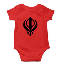 Load image into Gallery viewer, sikh Romper For Baby Boy/Girl-Red-Ektarfa.online
