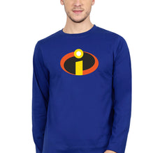 Load image into Gallery viewer, Incredibles Full Sleeves T-Shirt for Men-royal blue-Ektarfa.online
