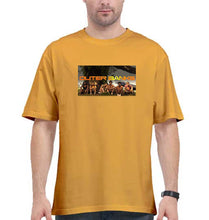 Load image into Gallery viewer, outer banks Oversized T-Shirt for Men-Golden Yellow-Ektarfa.online
