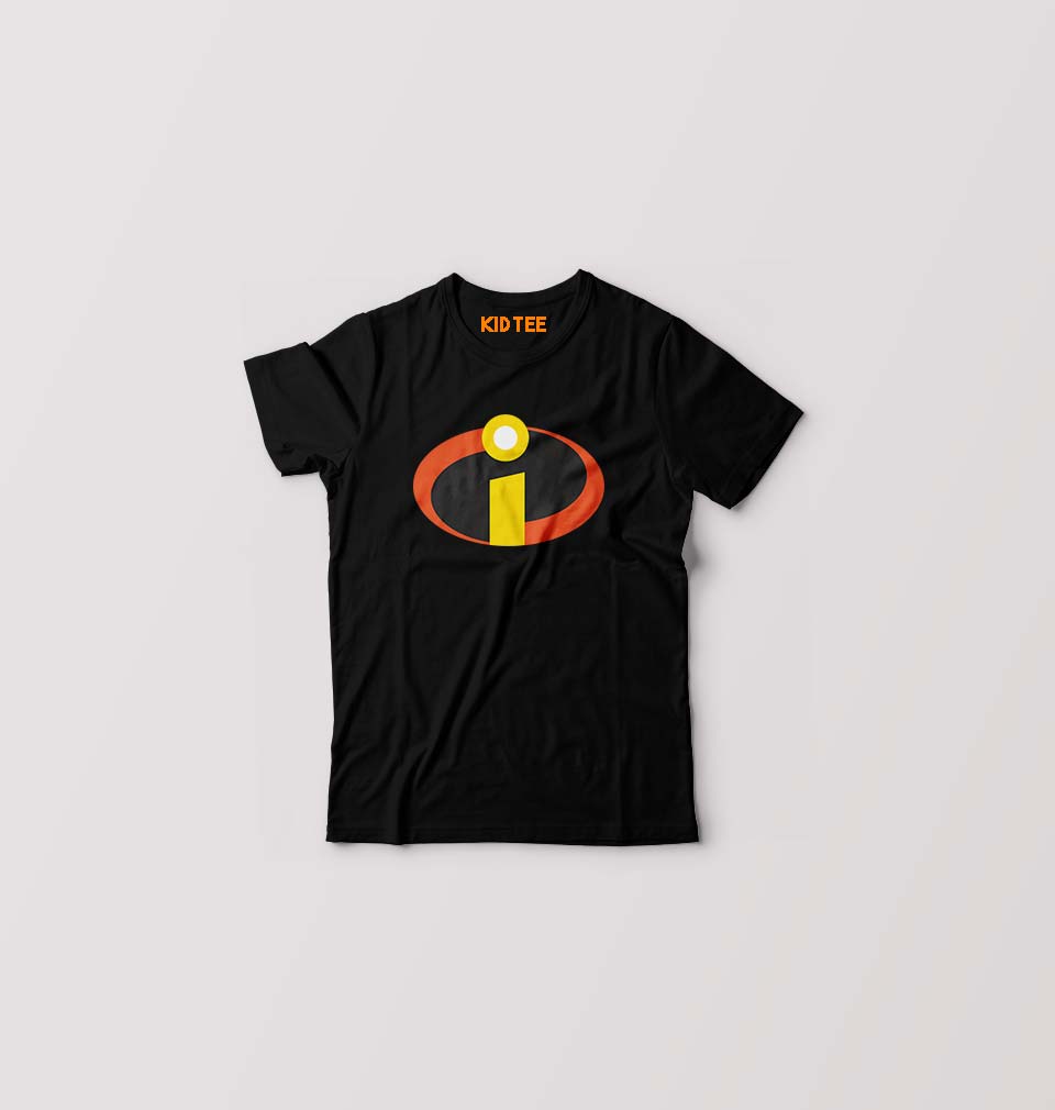 Incredibles Kids T-Shirt for Boy/Girl-Black-Ektarfa.online
