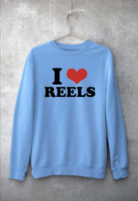 Load image into Gallery viewer, I LOVE REELS Sweatshirt for Men/Women
