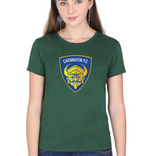 Load image into Gallery viewer, chennaiyin FC T-Shirt for Women-Ektarfa.online
