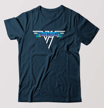Load image into Gallery viewer, van halen T-Shirt for Men-Petrol Blue-Ektarfa.online
