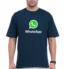 Load image into Gallery viewer, WhatsApp Oversized T-Shirt for Men-Ektarfa.online

