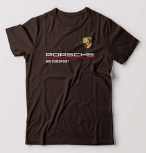 Load image into Gallery viewer, Porsche T-Shirt for Men-Coffee Brown-Ektarfa.online
