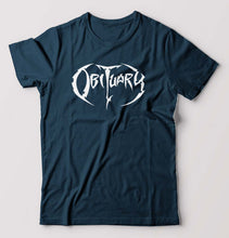 Load image into Gallery viewer, Obituary T-Shirt for Men-Petrol Blue-Ektarfa.online
