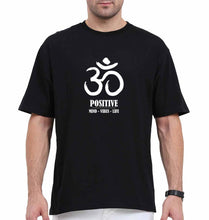 Load image into Gallery viewer, Om Oversized T-Shirt for Men-Black-Ektarfa.online
