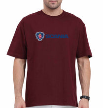 Load image into Gallery viewer, Scania Oversized T-Shirt for Men-Maroon-Ektarfa.online
