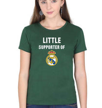 Load image into Gallery viewer, Little Supporter Real Madrid T-Shirt for Women-Dark Green-Ektarfa.online
