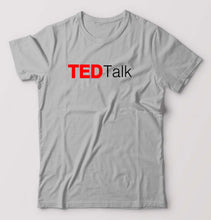 Load image into Gallery viewer, Ted Talk T-Shirt for Men-Grey Melange-Ektarfa.online
