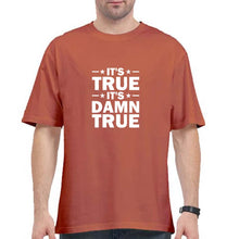 Load image into Gallery viewer, kurt angle it&#39;s true it&#39;s damn true Oversized T-Shirt for Men-Ektarfa.online
