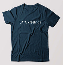 Load image into Gallery viewer, Data T-Shirt for Men-Petrol Blue-Ektarfa.online
