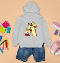 Load image into Gallery viewer, calvin hobbes Kids Hoodie for Boy/Girl-Grey-Ektarfa.online
