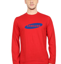 Load image into Gallery viewer, Samsung Full Sleeves T-Shirt for Men-RED-Ektarfa.online
