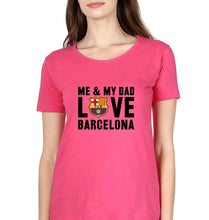 Load image into Gallery viewer, Love Barcelona T-Shirt for Women-Pink-Ektarfa.online

