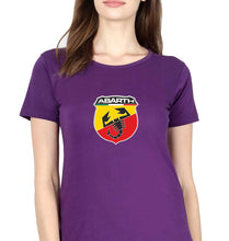 Load image into Gallery viewer, Abarth T-Shirt for Women-Purple-Ektarfa.online
