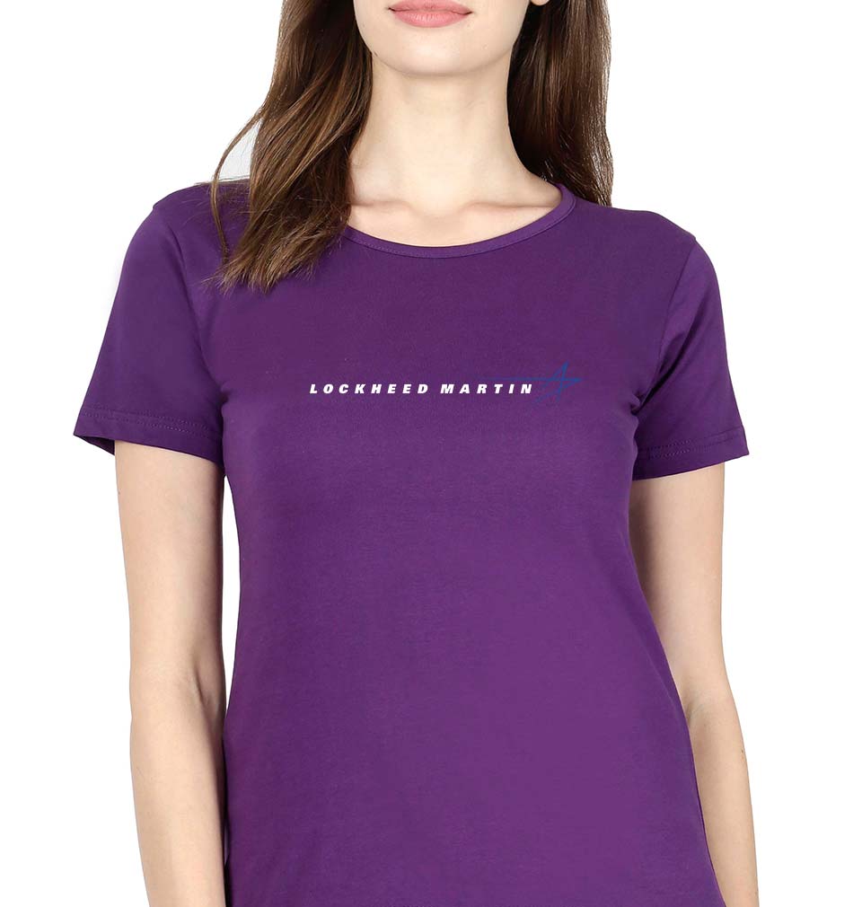 lockheed martin T-Shirt for Women-Purple-Ektarfa.online