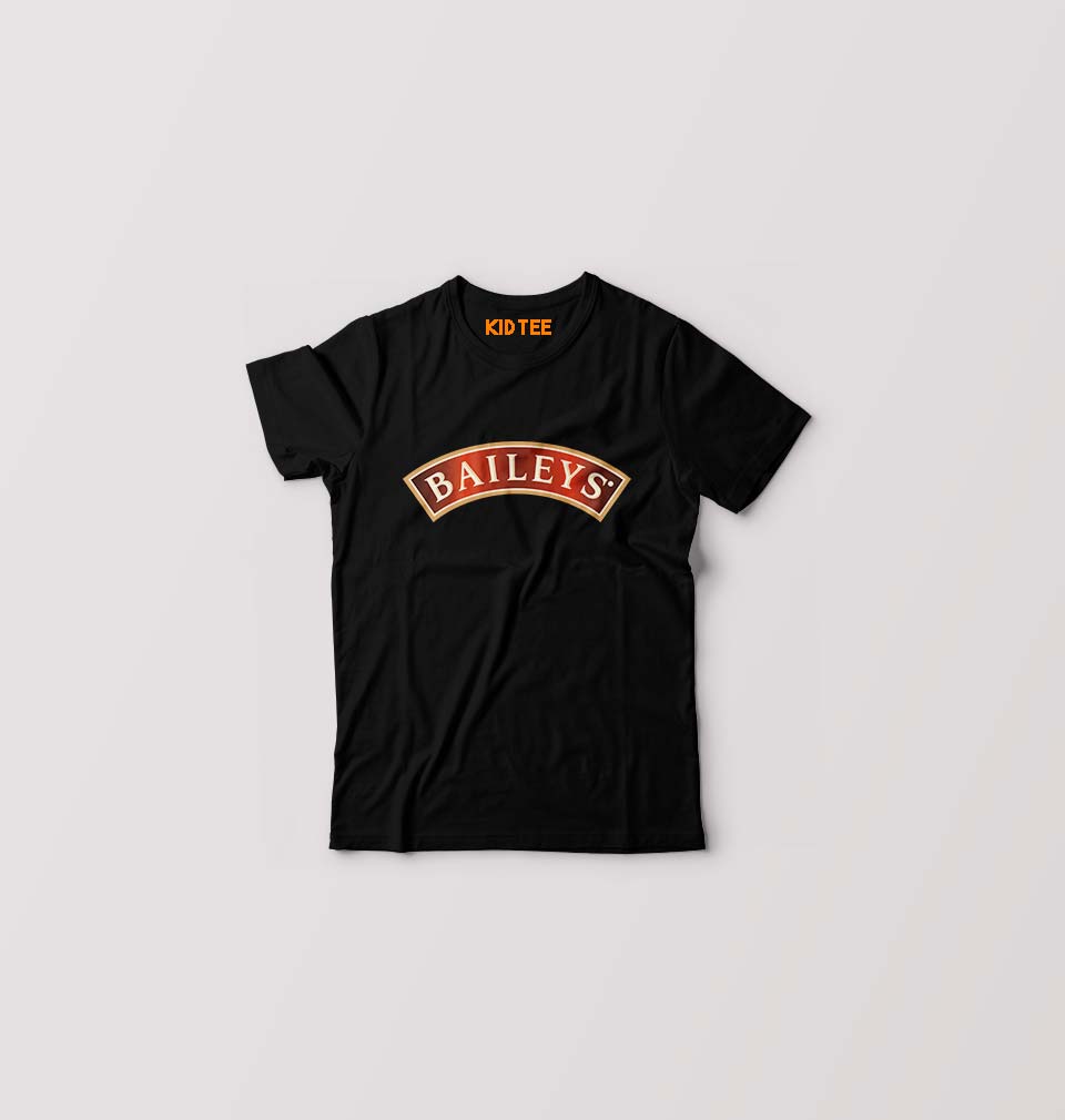 Baileys T-Shirt for Boy/Girl-Black-Ektarfa.online