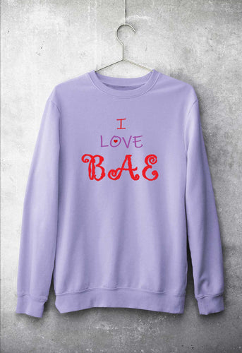 love BAE Unisex Sweatshirt for Men/Women-Lavender-Ektarfa.online