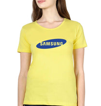 Load image into Gallery viewer, Samsung T-Shirt for Women-Yellow-Ektarfa.online
