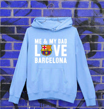 Load image into Gallery viewer, Love Barcelona Unisex Hoodie for Men/Women-Baby Blue-Ektarfa.online
