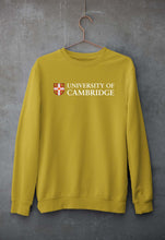 Load image into Gallery viewer, Cambridge University Sweatshirt for Men/Women-Mustard Yellow-Ektarfa.online
