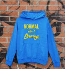 Load image into Gallery viewer, Normal Ain&#39;t Boring Unisex Hoodie for Men/Women-Royal Blue-Ektarfa.online
