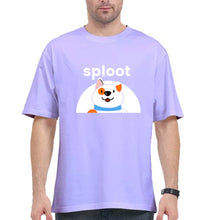 Load image into Gallery viewer, Sploot Oversized T-Shirt for Men-Lavender-Ektarfa.online
