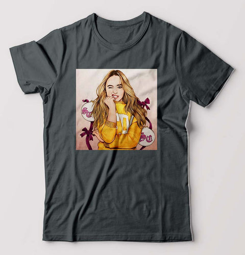 sabrina carpenter T-Shirt for Men-Steel grey-Ektarfa.online