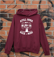 Load image into Gallery viewer, Gym Unisex Hoodie for Men/Women-Maroon-Ektarfa.online
