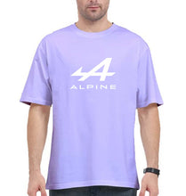 Load image into Gallery viewer, Alpine Oversized T-Shirt for Men-Lavender-Ektarfa.online
