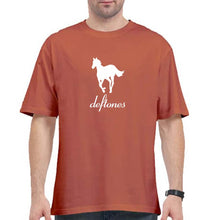 Load image into Gallery viewer, Deftones Oversized T-Shirt for Men-Coral-Ektarfa.online
