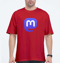 Load image into Gallery viewer, Mastodon Oversized T-Shirt for Men-Red-Ektarfa.online
