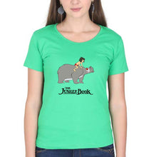 Load image into Gallery viewer, jungle book T-Shirt for Women-Flag Green-Ektarfa.online
